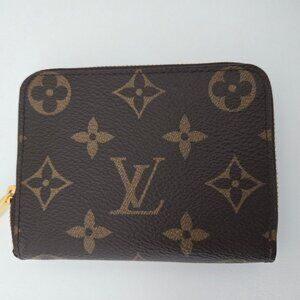 Louis Vuitton Brown Monogram Zippy Coin Purse Wallet